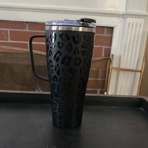 BrüMate Black Leopard Print Toddy